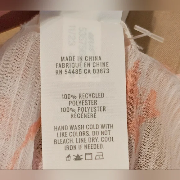 Aerie Pink‎ Ciffon Cape - Picture 5 of 9